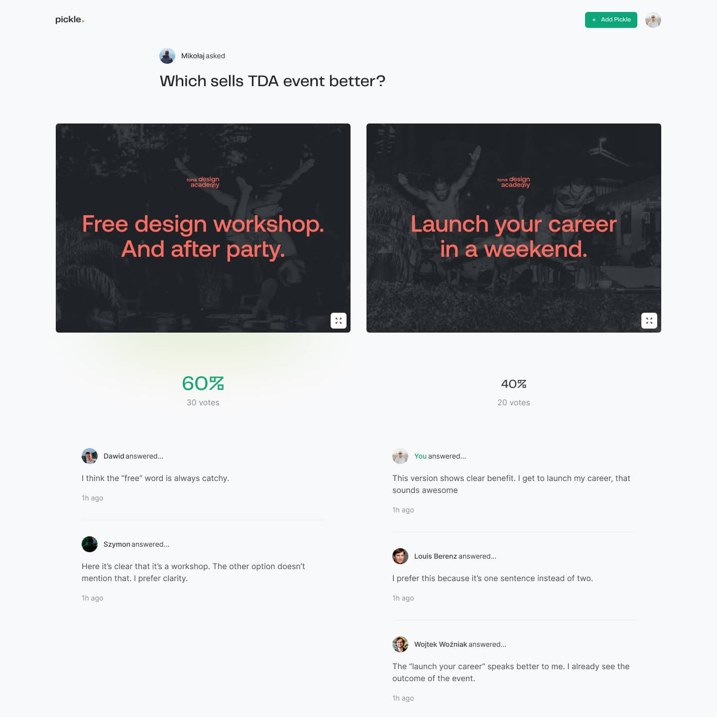 Copywriting Example
